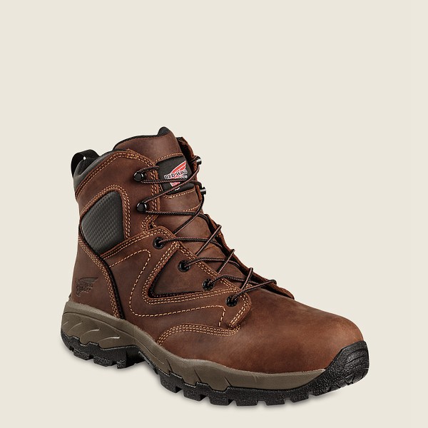 Red Wing Hiking Boots Truhiker - 6-Inch Safety Toe - Brune/Svart - Herre 8674-NLWGF